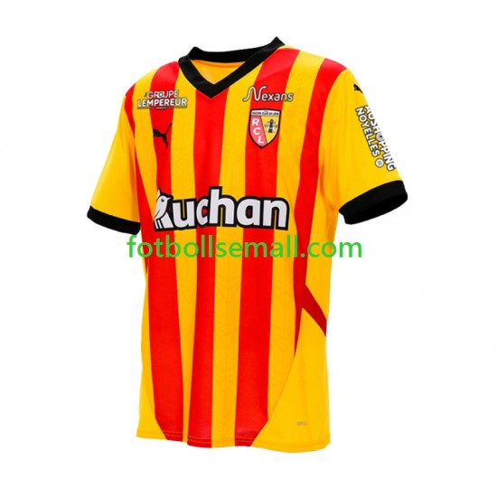 Matchtröjor RC Lens 2024-2025 Kortärmad till Herr (1:a ställ)