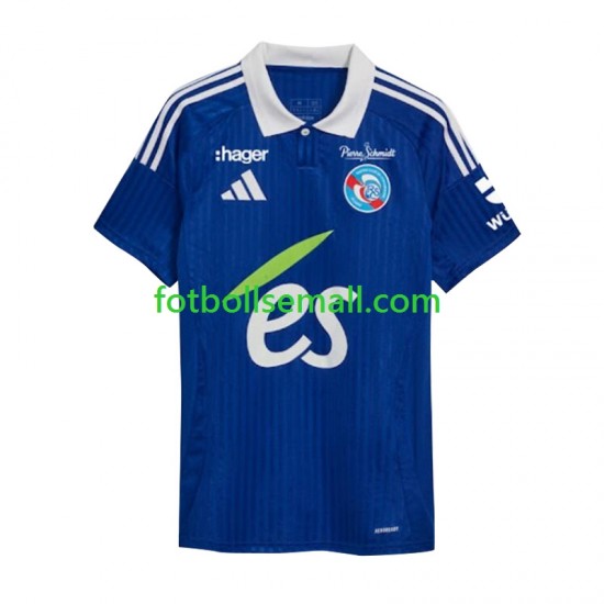 Matchtröjor Strasbourg 2024-2025 Kortärmad till Herr (1:a ställ)