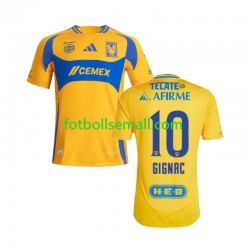 Matchtröjor Tigres UANL Gignac 10 2024-2025 Kortärmad till Herr (1:a ställ)