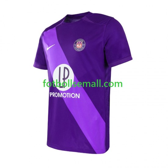 Matchtröjor Toulouse FC 2024-2025 Kortärmad till Herr (1:a ställ)