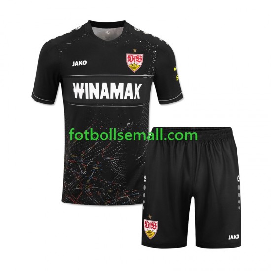 Matchtröjor VfB Stuttgart 2024-2025 Kortärmad till Barn (3:e ställ)