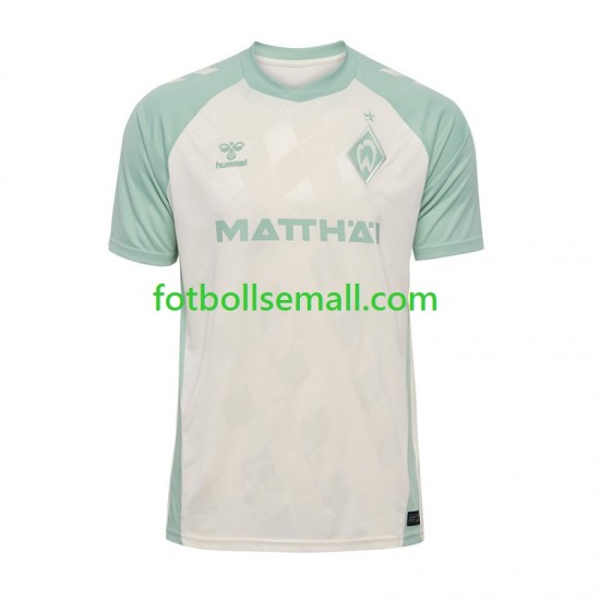 Matchtröjor Werder Bremen 2024-2025 Kortärmad till Herr (2:a ställ)