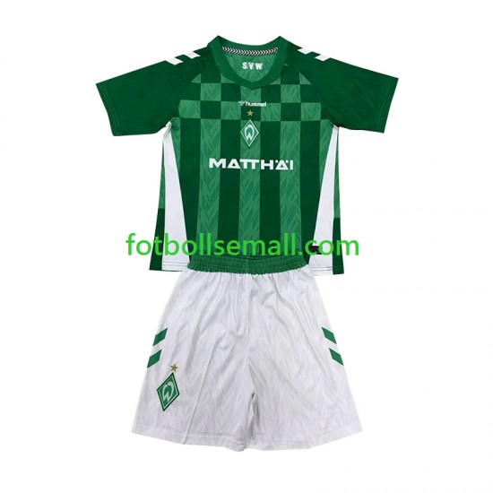 Matchtröjor Werder Bremen 2024-2025 Kortärmad till Barn (1:a ställ)