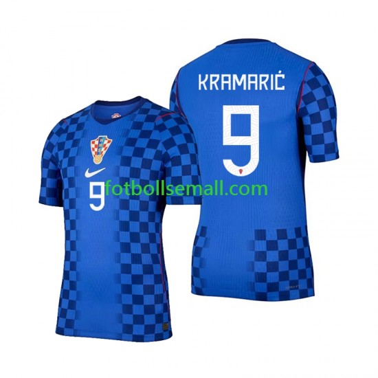 Matchtröjor Kroatien Andrej Kramaric 9 World Cup 2026 Kortärmad till Herr (2:a ställ)