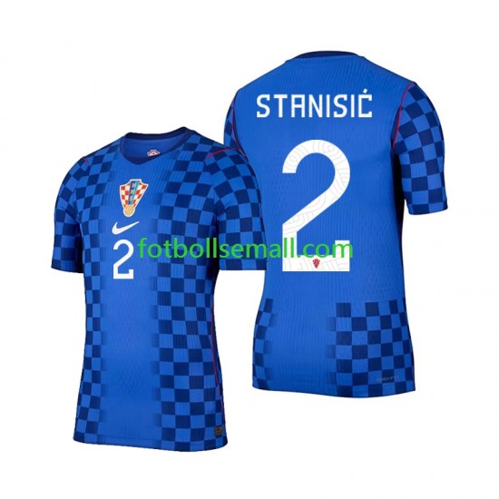 Matchtröjor Kroatien Josip Stanisic 2 World Cup 2026 Kortärmad till Herr (2:a ställ)
