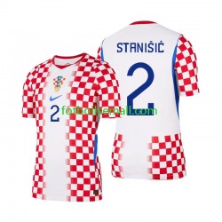 Matchtröjor Kroatien Josip Stanisic 2 World Cup 2026 Kortärmad till Herr (1:a ställ)