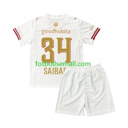 Matchtröjor PSV Eindhoven Ismael Saibari 34 Efteling 2025-2026 Kortärmad till Barn (4:e ställ)