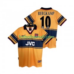 Matchtröjor Arsenal BERGKAMP10 Retro 1997 1999 Kortärmad till Herr (2:a ställ)