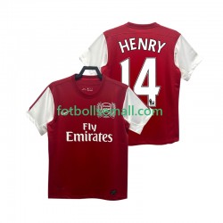 Matchtröjor Arsenal HENRY 14 Retro 2011 2012 Kortärmad till Herr (1:a ställ)