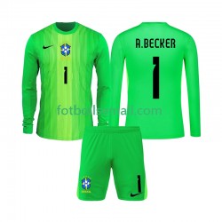 Matchtröjor Brasilien Målvaktströja Alisson Becker 1 2026 Långärmad till Barn (1:a ställ) Matchtröjor Brasilien Målvaktströja Alisson Becker 1 2026 Långärmad till Barn (1:a ställ)