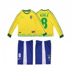 Matchtröjor Brasilien KAKA 8 Retro 1998 Långärmad till Barn (1:a ställ) Matchtröjor Brasilien KAKA 8 Retro 1998 Långärmad till Barn (1:a ställ)