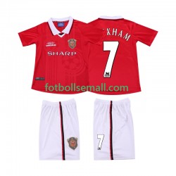 Matchtröjor Manchester United BECKHAM 7 Retro 1999 2000 Kortärmad till Barn (1:a ställ) Matchtröjor Manchester United BECKHAM 7 Retro 1999 2000 Kortärmad till Barn (1:a ställ)