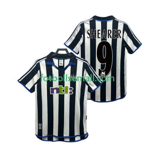 Matchtröjor Newcastle United SHEARER 9 Retro 2000 2001 Kortärmad till Herr (1:a ställ)
