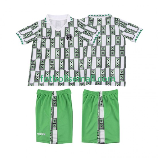 Matchtröjor Nigeria Retro 1994 Kortärmad till Barn (2:a ställ)