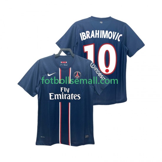 Matchtröjor Paris Saint-Germain IBRAHIMOVIC 10 Retro 2012 2013 Kortärmad till Herr (1:a ställ)