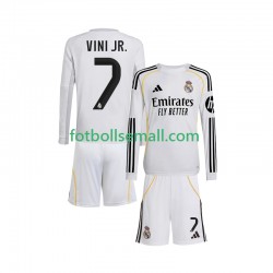 Matchtröjor Real Madrid Vinicius Junior 7 2025-2026 Långärmad till Barn (1:a ställ) Matchtröjor Real Madrid Vinicius Junior 7 2025-2026 Långärmad till Barn (1:a ställ)