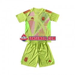 Matchtröjor Argentina Målvaktströja 2024 Kortärmad till Barn (2:a ställ)