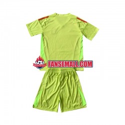 Matchtröjor Argentina Målvaktströja 2024 Kortärmad till Barn (2:a ställ)