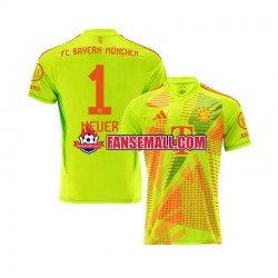 Matchtröjor FC Bayern München Målvaktströja Manuel Neuer 1 2024-2025 Kortärmad till Herr (1:a ställ)