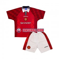Matchtröjor Manchester United Retro 1996 Kortärmad till Barn (1:a ställ) Matchtröjor Manchester United Retro 1996 Kortärmad till Barn (1:a ställ)