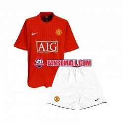 Matchtröjor Manchester United Retro 2007 Kortärmad till Barn (1:a ställ) Matchtröjor Manchester United Retro 2007 Kortärmad till Barn (1:a ställ)