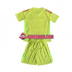 Matchtröjor Mexiko Målvaktströja 2024 Kortärmad till Barn (2:a ställ)