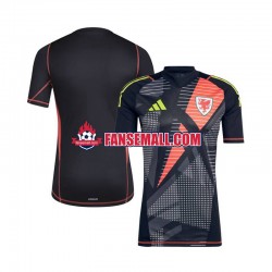 Svart Matchtröjor Wales Målvaktströja 2024 Kortärmad till Herr (1:a ställ) Svart Matchtröjor Wales Målvaktströja 2024 Kortärmad till Herr (1:a ställ)