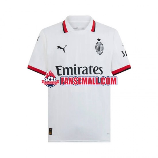 Matchtröjor AC Milan 2024-2025 Kortärmad till Herr (2:a ställ)