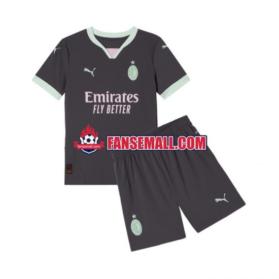 Matchtröjor AC Milan 2024-2025 Kortärmad till Barn (3:e ställ)