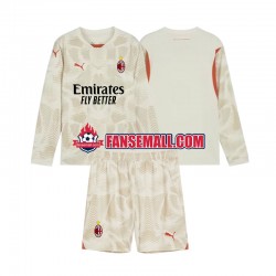 Matchtröjor AC Milan Målvaktströja 2024-2025 Långärmad till Barn (3:e ställ)