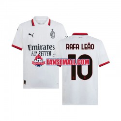 Matchtröjor AC Milan RAFA LEAO 10 2024-2025 Kortärmad till Herr (2:a ställ)