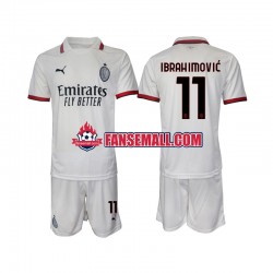 Matchtröjor AC Milan ibrahimovic 11 2024-2025 Kortärmad till Barn (2:a ställ)