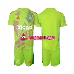 Matchtröjor AFC Ajax Målvaktströja 2024-2025 Kortärmad till Barn (3:e ställ)