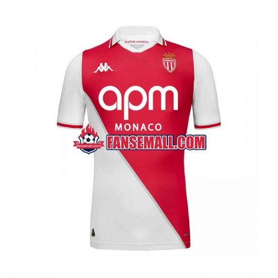 Matchtröjor AS Monaco 2024-2025 Kortärmad till Herr (1:a ställ)