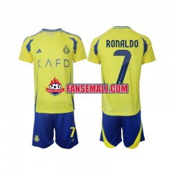 Matchtröjor Al Nassr Cristiano Ronaldo 7 2024-2025 Kortärmad till Barn (1:a ställ)