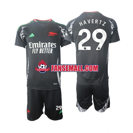Matchtröjor Arsenal Havertz 29 2024-2025 Kortärmad till Barn (2:a ställ)