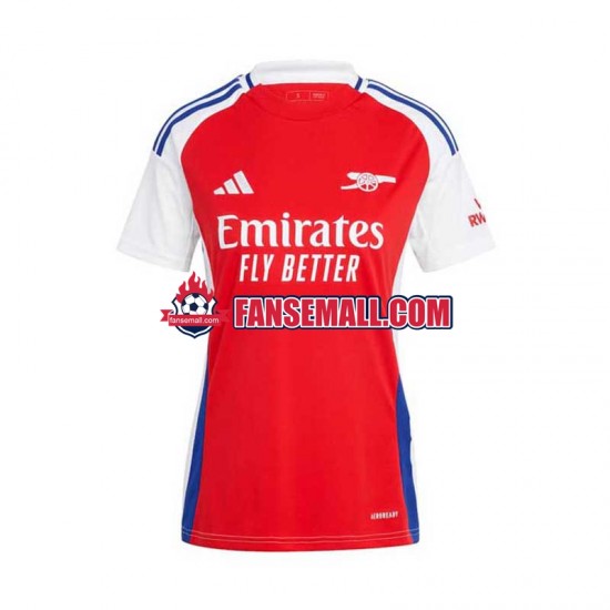 Matchtröjor Arsenal 2024-2025 Kortärmad till Dam (1:a ställ)