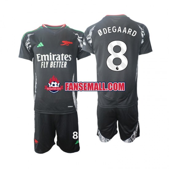 Matchtröjor Arsenal Odegaard 8 2024-2025 Kortärmad till Barn (2:a ställ)