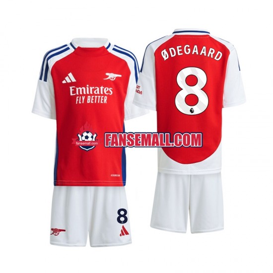 Matchtröjor Arsenal Odegaard 8 2024-2025 Kortärmad till Barn (1:a ställ)