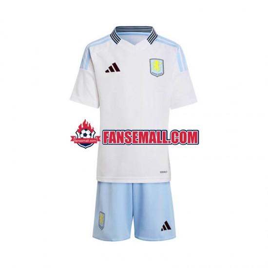 Matchtröjor Aston Villa 2024-2025 Kortärmad till Barn (2:a ställ)