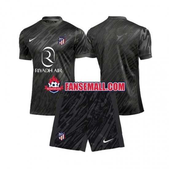 Matchtröjor Atlético Madrid Målvaktströja 2024-2025 Kortärmad till Barn (1:a ställ)