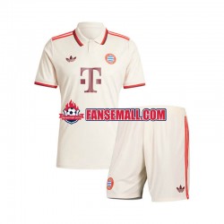 Matchtröjor FC Bayern München 2024-2025 Kortärmad till Barn (3:e ställ)