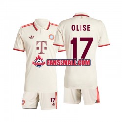 Matchtröjor FC Bayern München Olise 17 2024-2025 Kortärmad till Barn (3:e ställ)