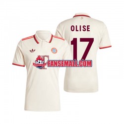 Matchtröjor FC Bayern München Olise 17 2024-2025 Kortärmad till Herr (3:e ställ)