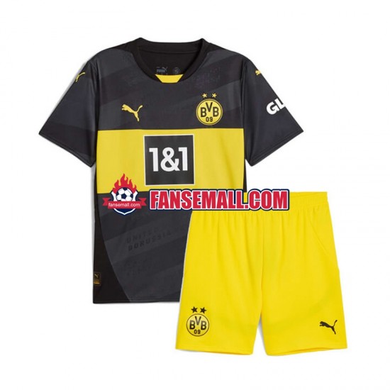 Matchtröjor Borussia Dortmund 2024-2025 Kortärmad till Barn (2:a ställ)