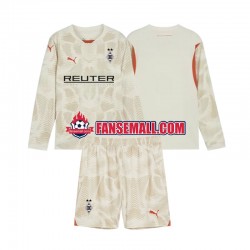 Matchtröjor Borussia Mönchengladbach Målvaktströja 2024-2025 Långärmad till Barn (1:a ställ)