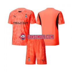 Matchtröjor Borussia Mönchengladbach Målvaktströja 2024-2025 Kortärmad till Barn (3:e ställ)