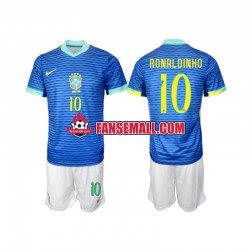 Matchtröjor Brasilien Ronaldinho 10 2024 Kortärmad till Barn (2:a ställ) Matchtröjor Brasilien Ronaldinho 10 2024 Kortärmad till Barn (2:a ställ)