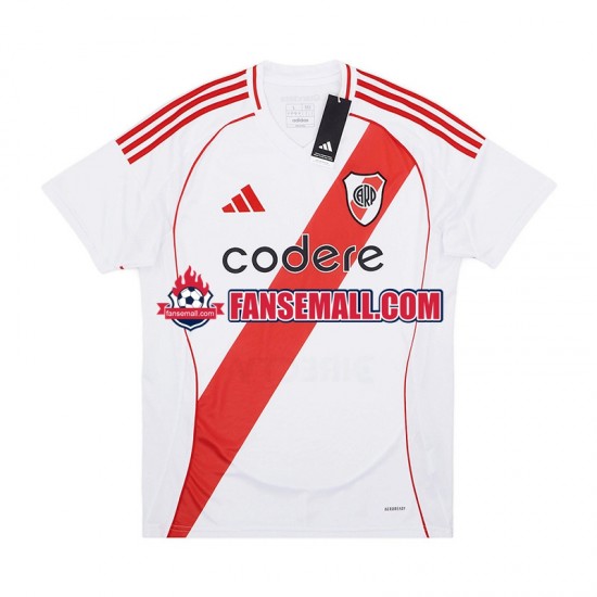 Matchtröjor CA River Plate 2024-2025 Kortärmad till Herr (1:a ställ)