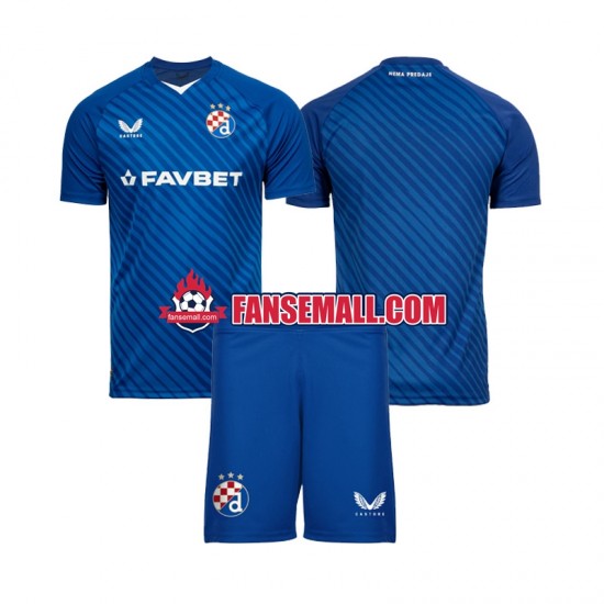 Matchtröjor Dinamo Zagreb 2024-2025 Kortärmad till Barn (1:a ställ)